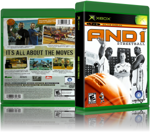 AND 1 Streetball (USA)3D Boxes Back Front